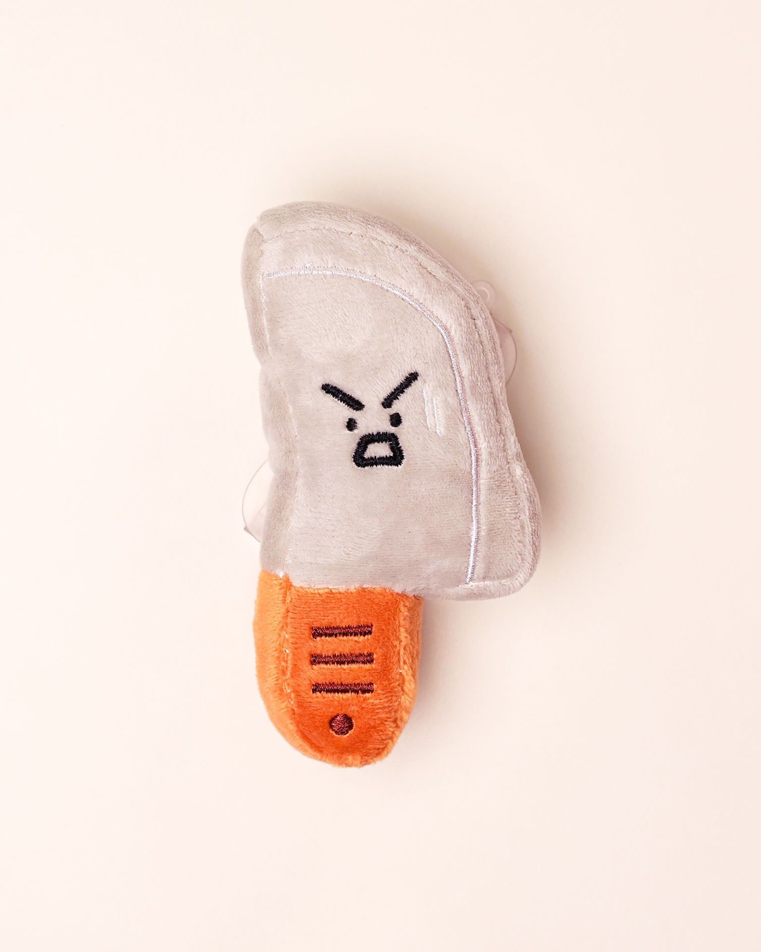 The chop-chop plush lanyard for phone â€“ soft knife charm, quirky phone accessory