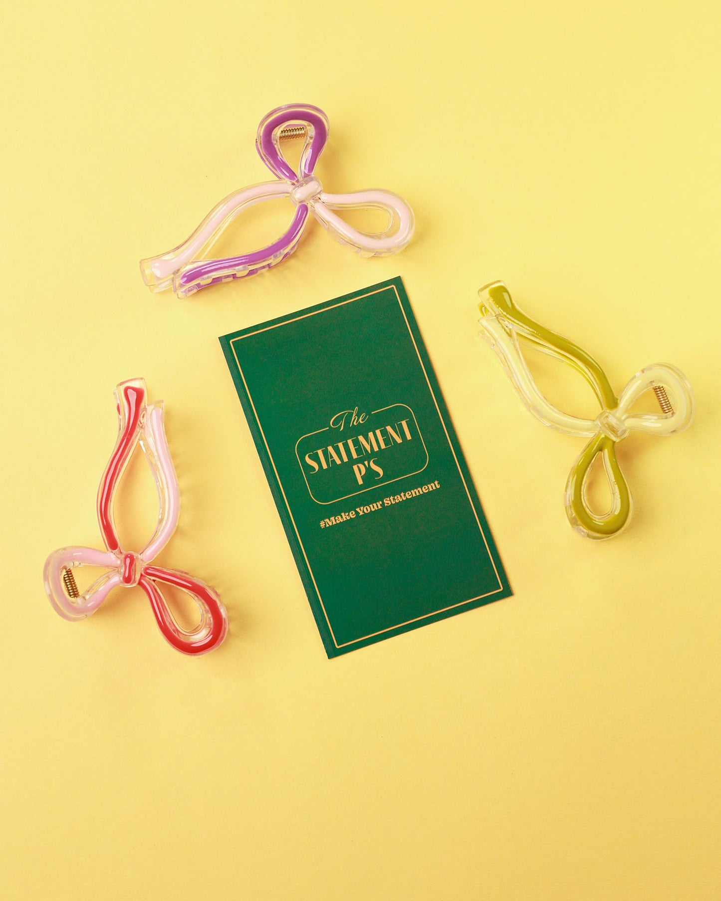 Color Pop Bows - Curated Set of 3